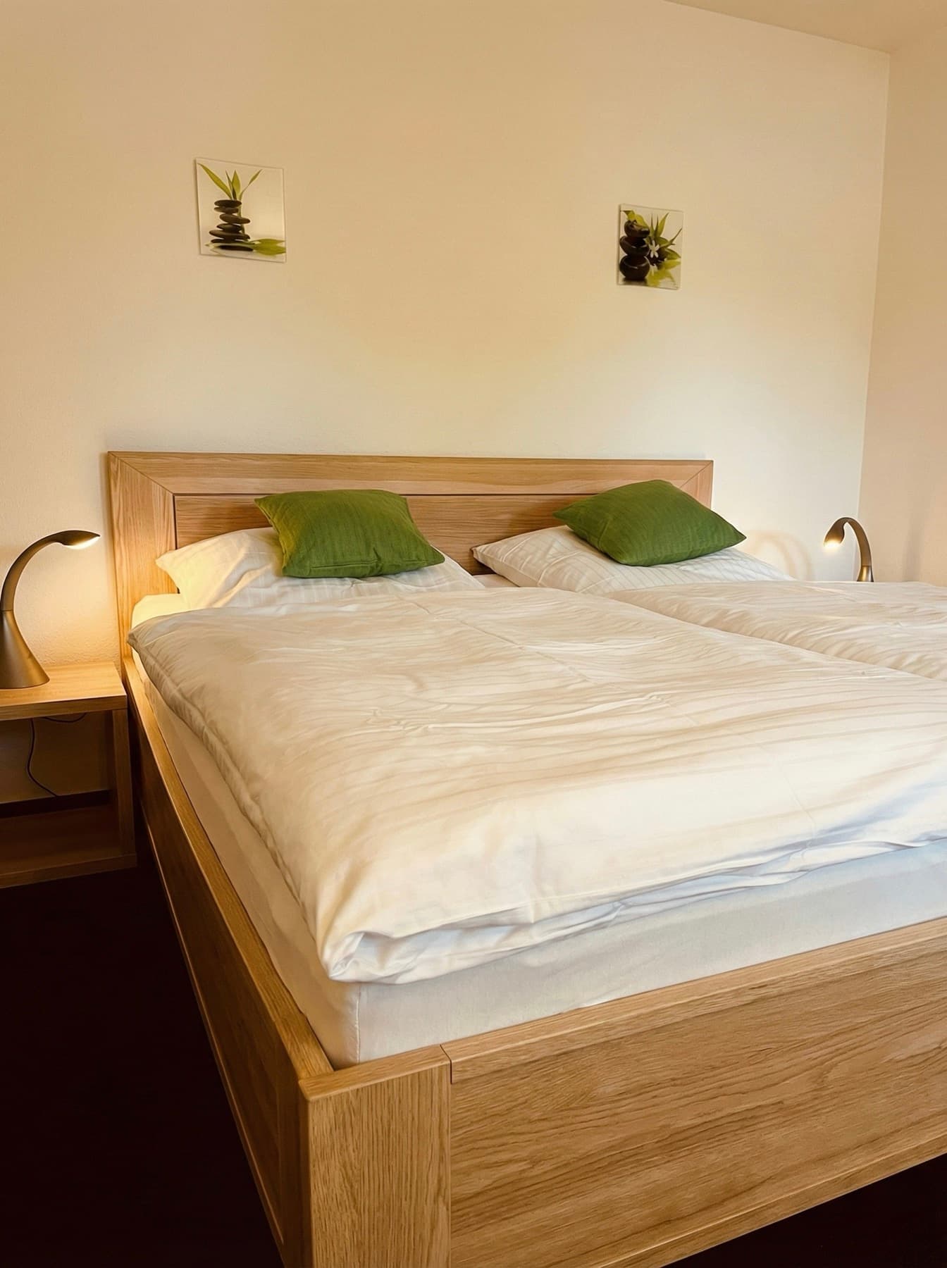 Gemütliches Doppelbett